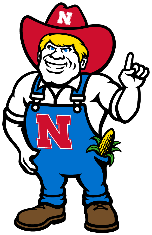 Nebraska Cornhuskers 2023-Pres Mascot Logo v8 diy DTF decal sticker